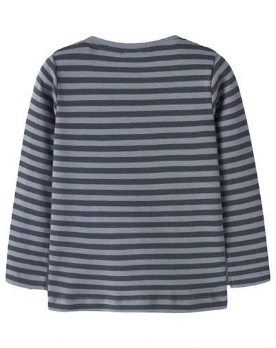 Name it - NMMVilly Slim Langærmet Trøje - Tradewinds